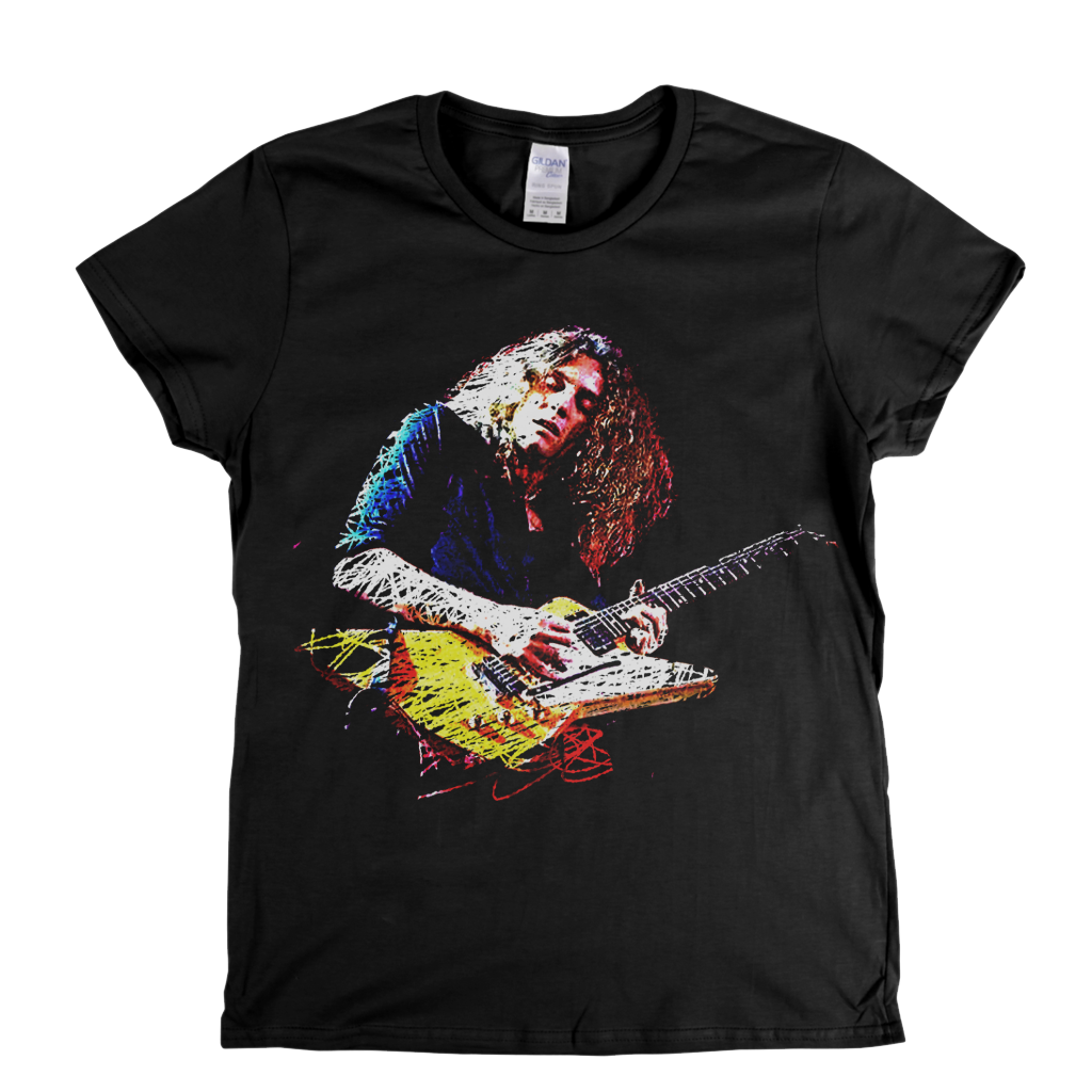 Allen Collins 1952 1990 Womens T-Shirt