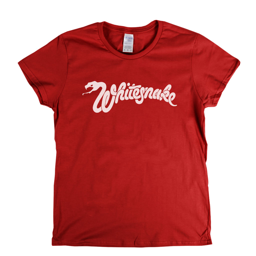 Whitesnake Logo Womens T-Shirt