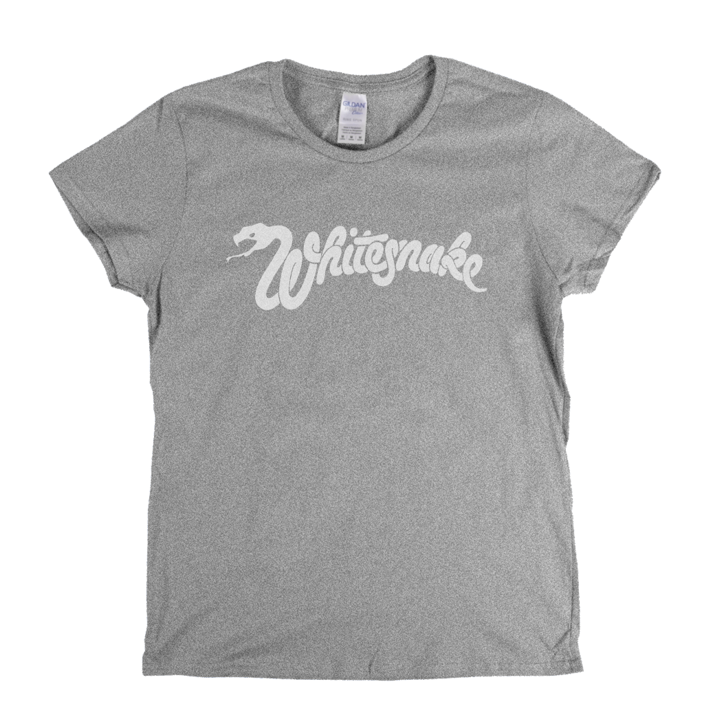 Whitesnake Logo Womens T-Shirt