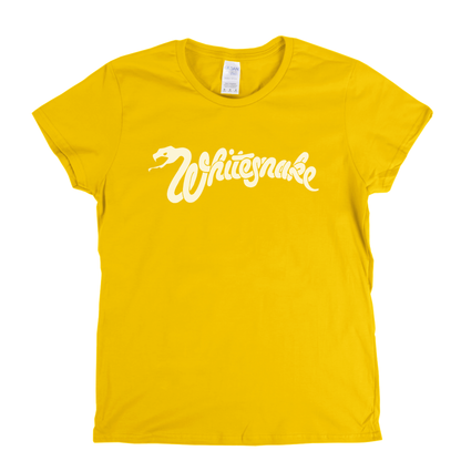 Whitesnake Logo Womens T-Shirt