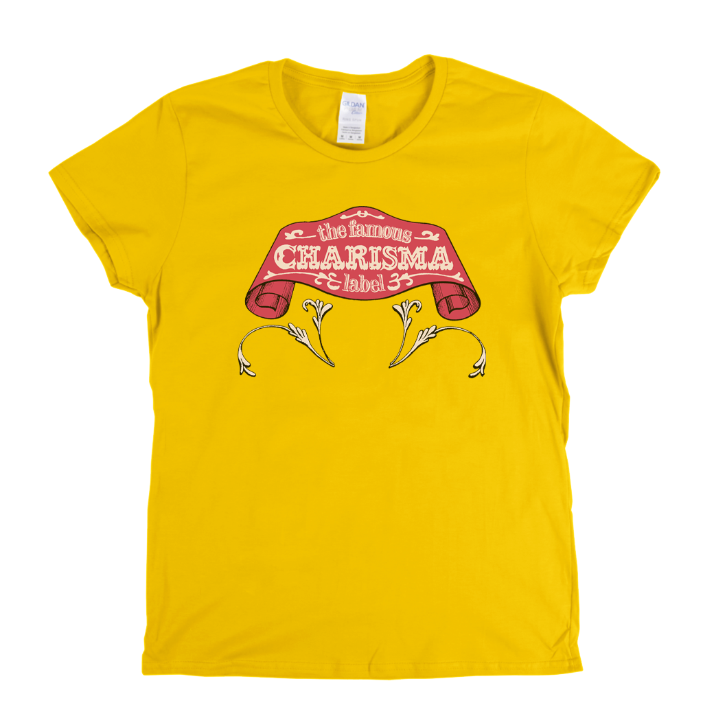 Charisma Scroll Logo Womens T-Shirt