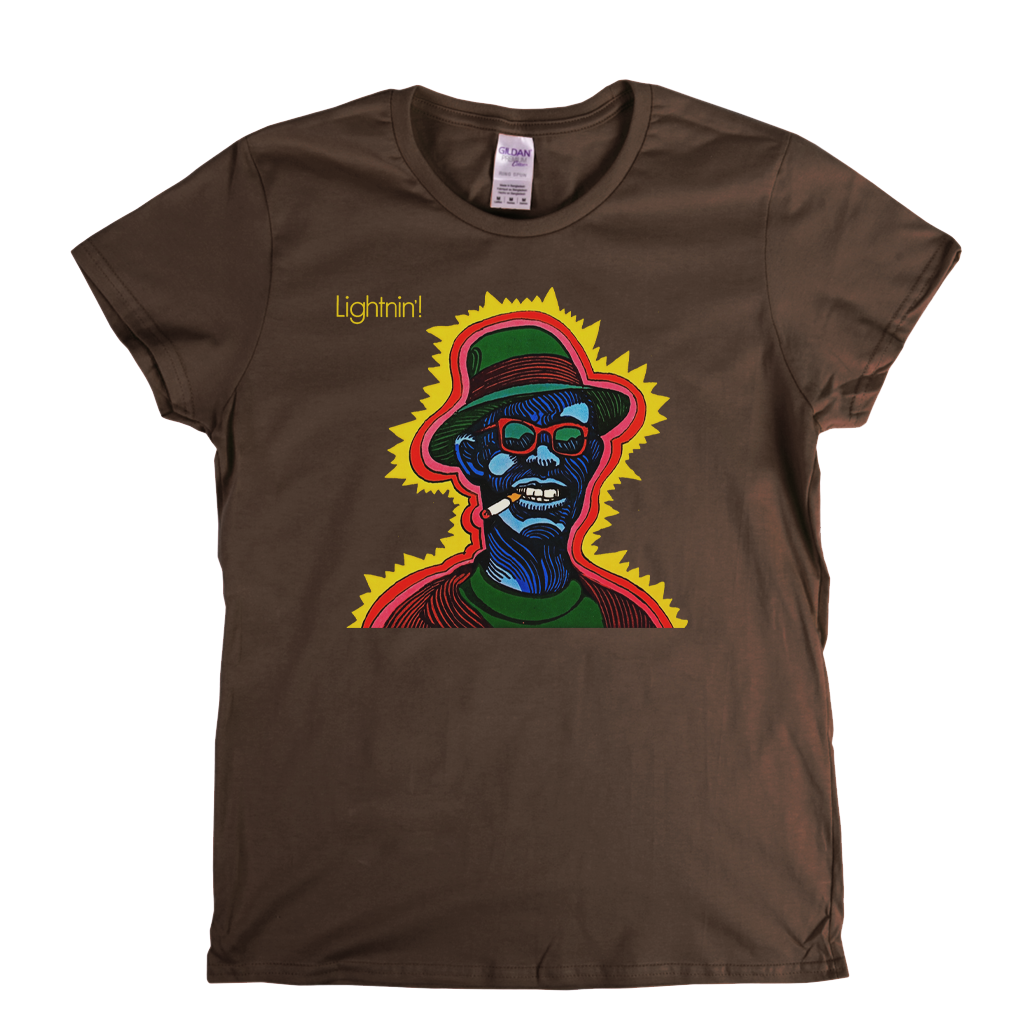 Lightnin Hopkins Lightnin Womens T-Shirt