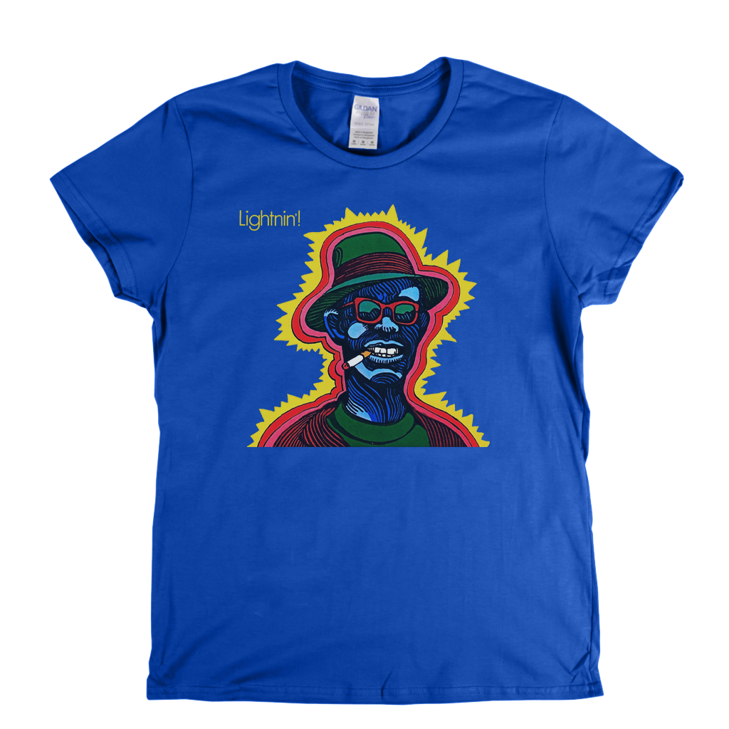 Lightnin Hopkins Lightnin Womens T-Shirt