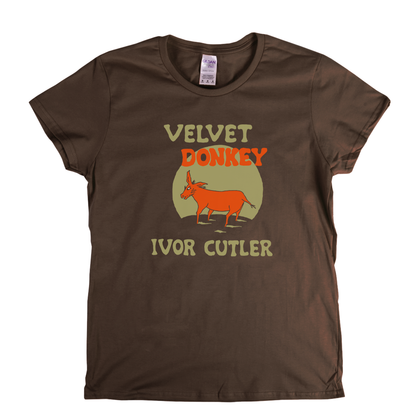 Ivor Cutler Velvet Donkey Womens T-Shirt