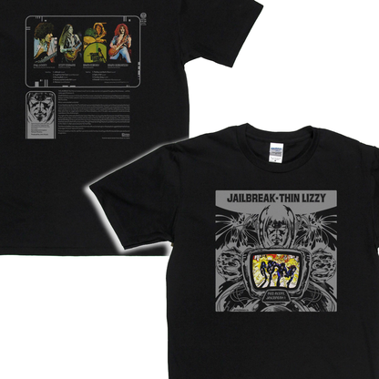 Thin Lizzy Jailbreak Front And Back T-Shirt