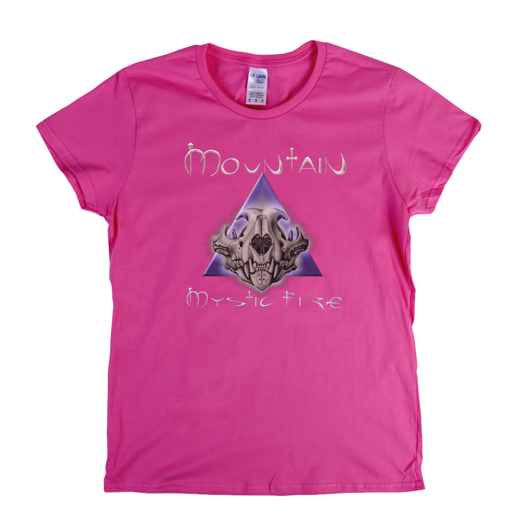 Mountain Mystic Fire Womens T-Shirt