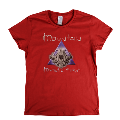 Mountain Mystic Fire Womens T-Shirt