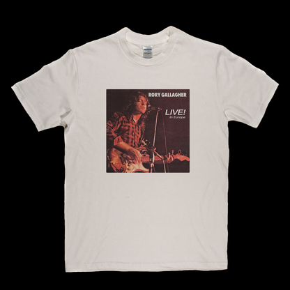 Rory Gallagher Live In Europe T-Shirt