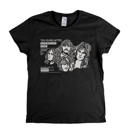 Ten Years After Cricklewood Green Poster Womens T-Shirt