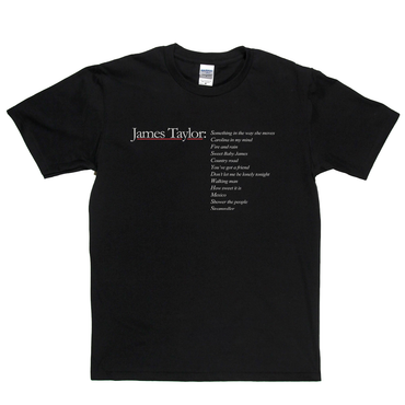 James Taylor Greatest Hits T-Shirt