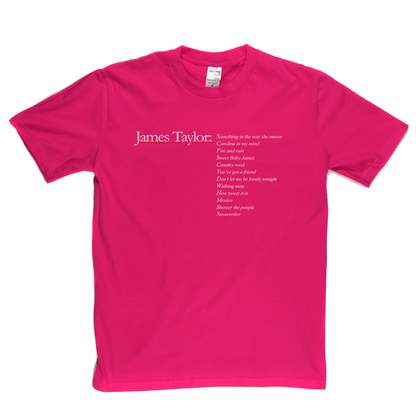 James Taylor Greatest Hits T-Shirt