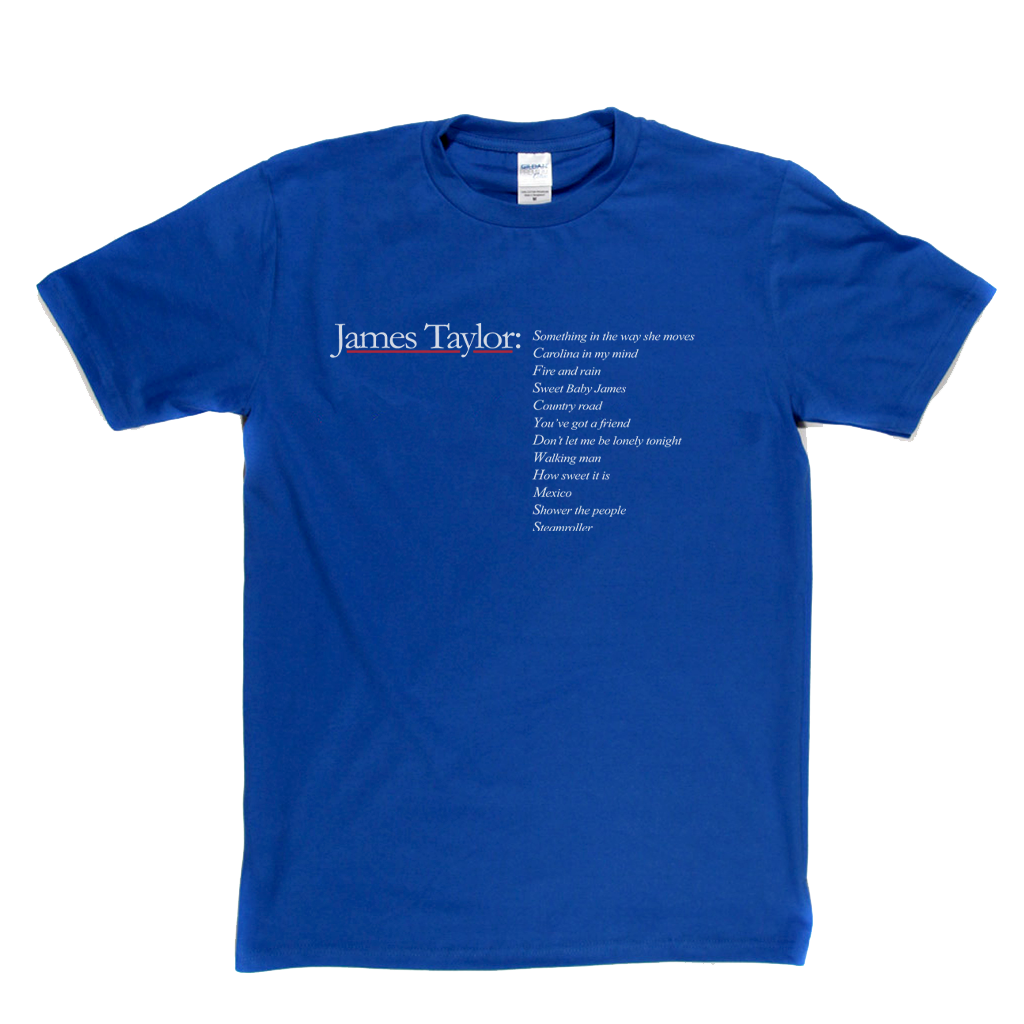 James Taylor Greatest Hits T-Shirt