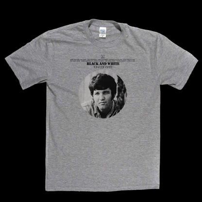 Tony Joe White Black And White T-Shirt