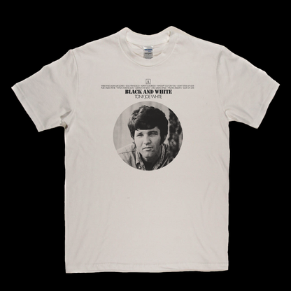 Tony Joe White Black And White T-Shirt