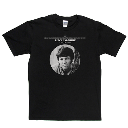 Tony Joe White Black And White T-Shirt