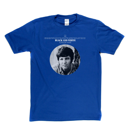 Tony Joe White Black And White T-Shirt