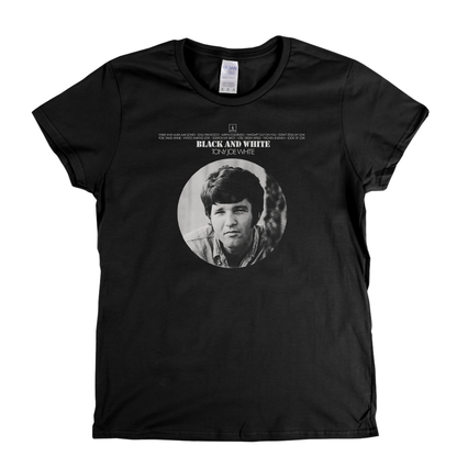 Tony Joe White Black And White Womens T-Shirt