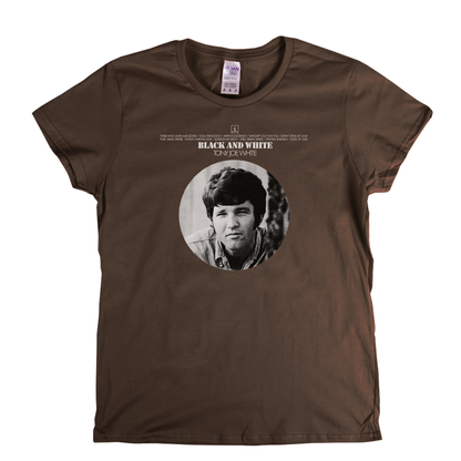 Tony Joe White Black And White Womens T-Shirt