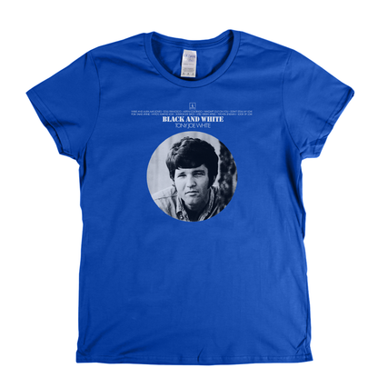 Tony Joe White Black And White Womens T-Shirt