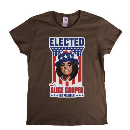 Alice Cooper Elected Womens T-Shirt