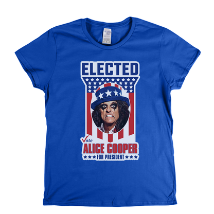 Alice Cooper Elected Womens T-Shirt