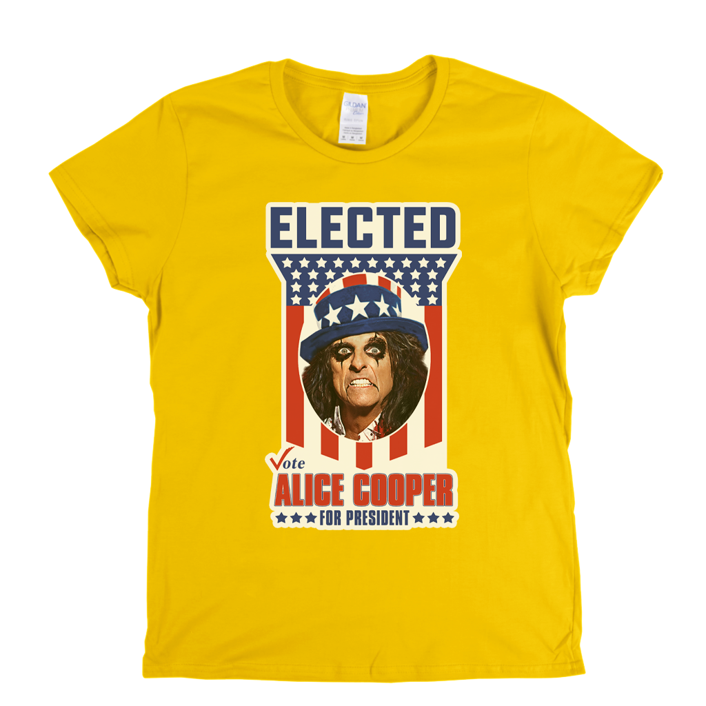 Alice Cooper Elected Womens T-Shirt