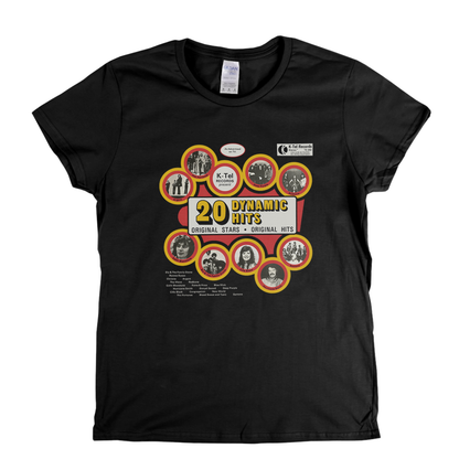 K Tel 20 Dynamic Hits Womens T-Shirt