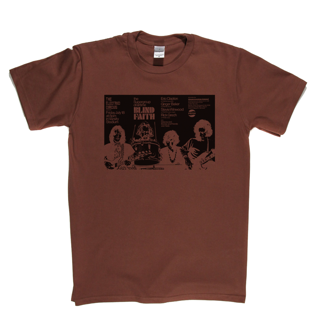 Blind Faith Gig Poster T-Shirt