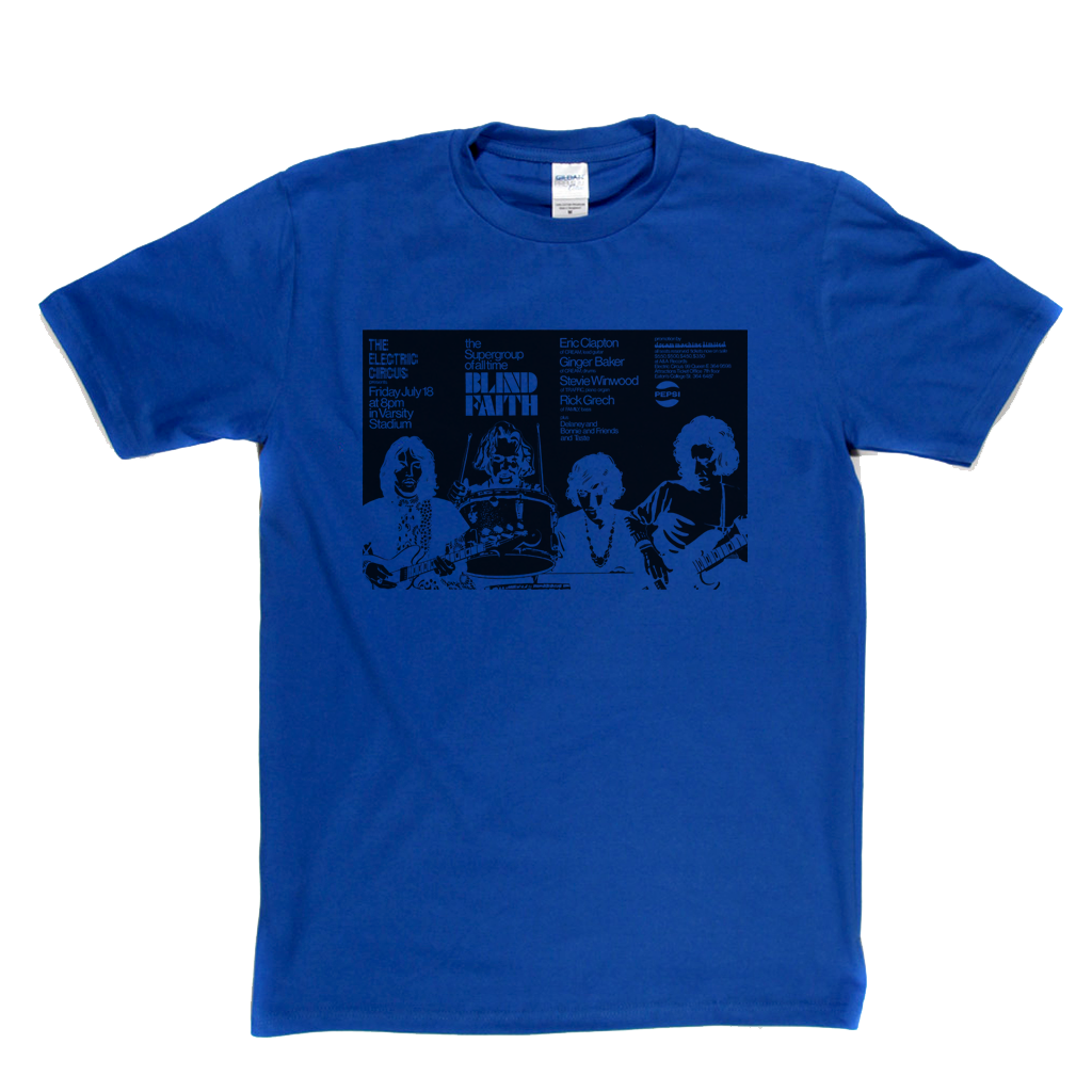 Blind Faith Gig Poster T-Shirt