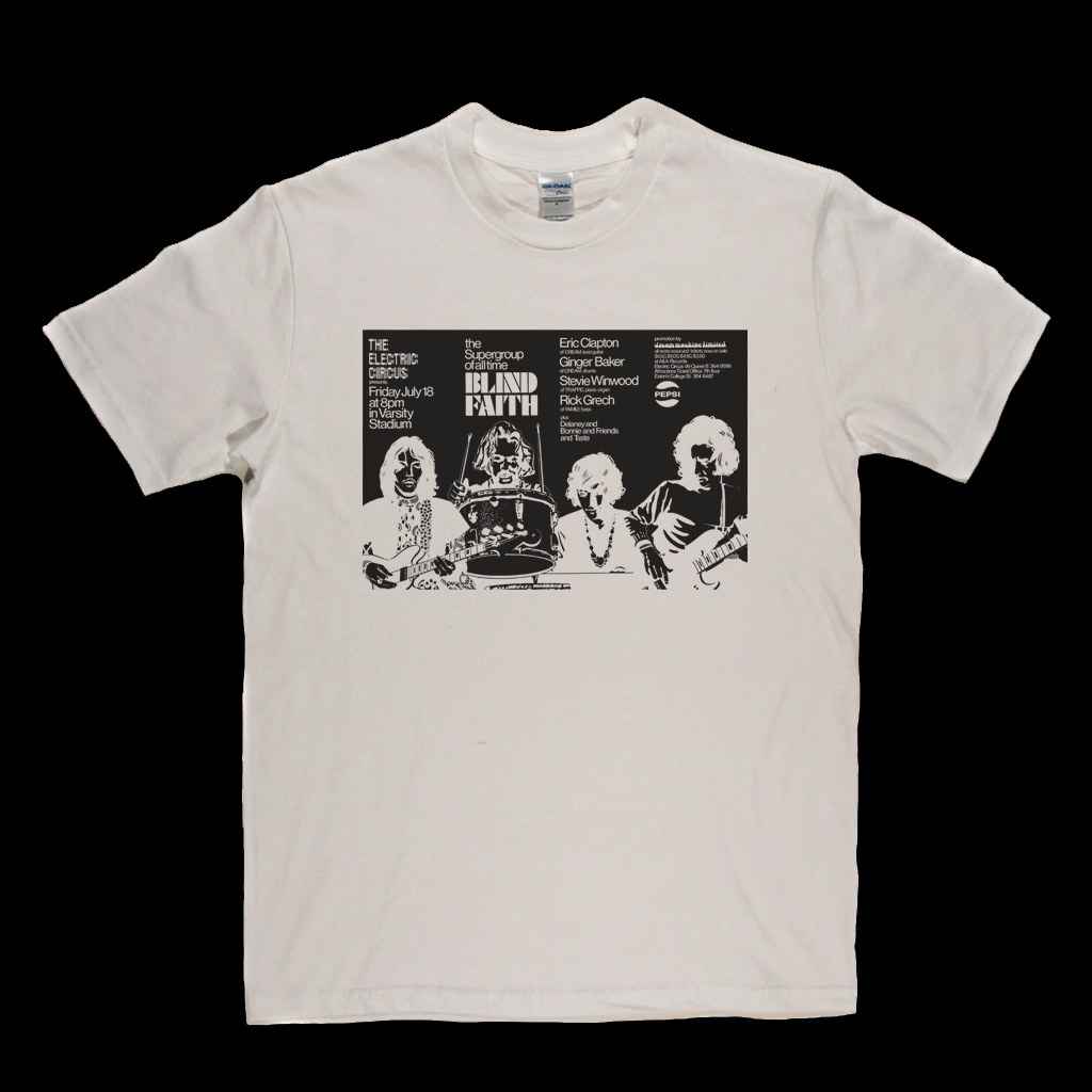 Blind Faith Gig Poster T-Shirt