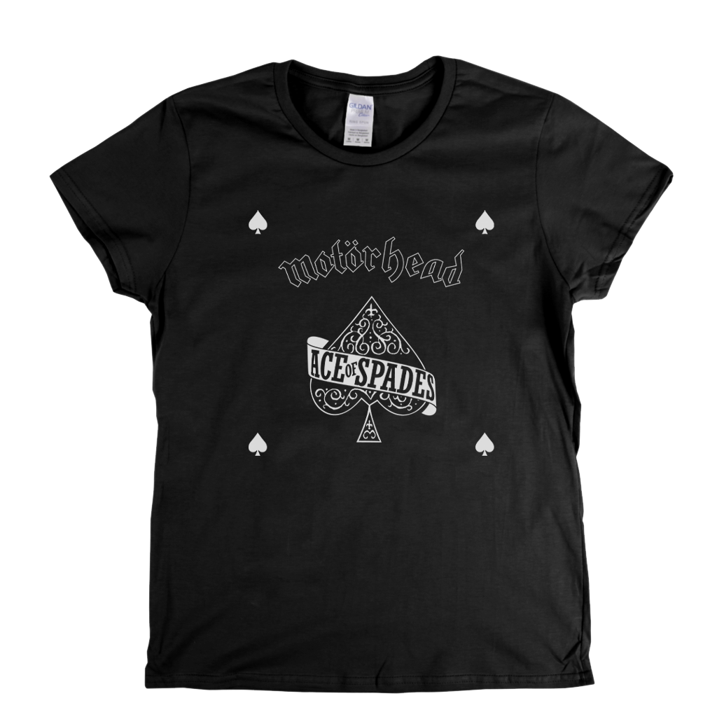 Motorhead Ace Of Spades Single Womens T-Shirt