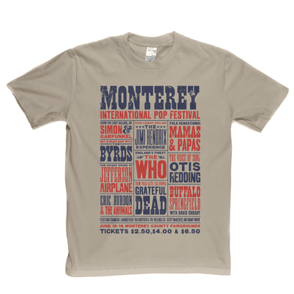 Monterey International Pop Festival Poster T-Shirt