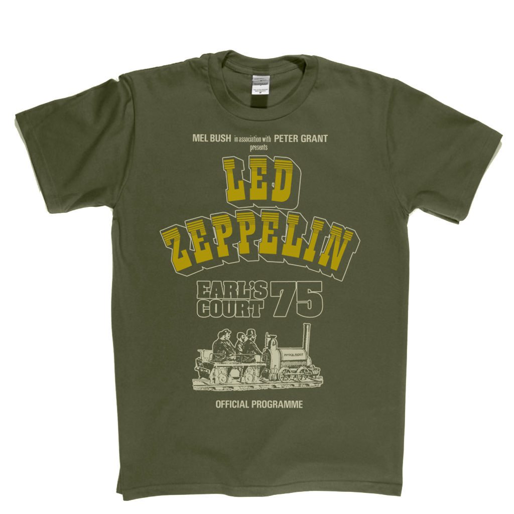 Led Zeppelin Earls Court 75 T-Shirt