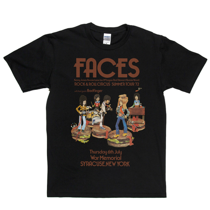 The Faces Rock And Roll Circus Poster T-Shirt