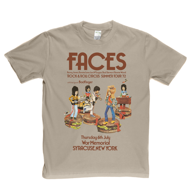 The Faces Rock And Roll Circus Poster T-Shirt