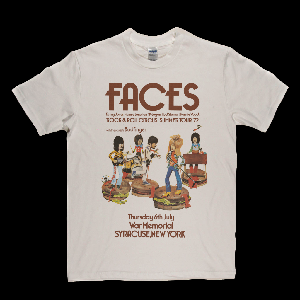 The Faces Rock And Roll Circus Poster T-Shirt