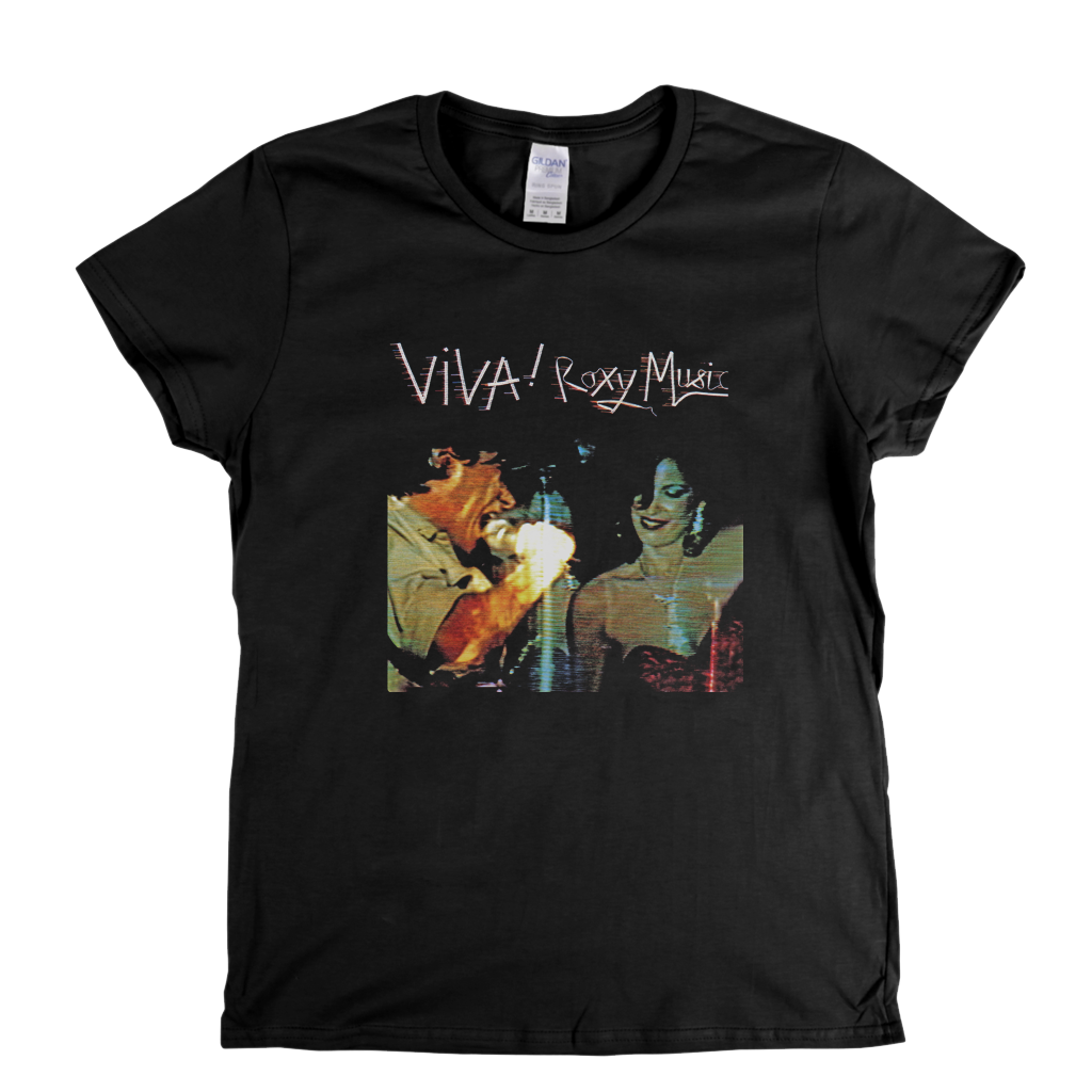 Roxy Music Viva Womens T-Shirt