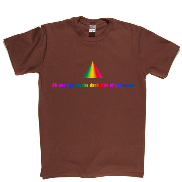 Dark Side Moon Rainbow T Shirt