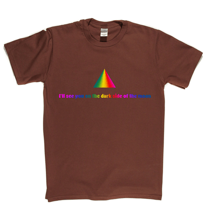 Dark Side Moon Rainbow T Shirt