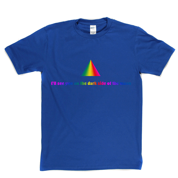 Dark Side Moon Rainbow T Shirt