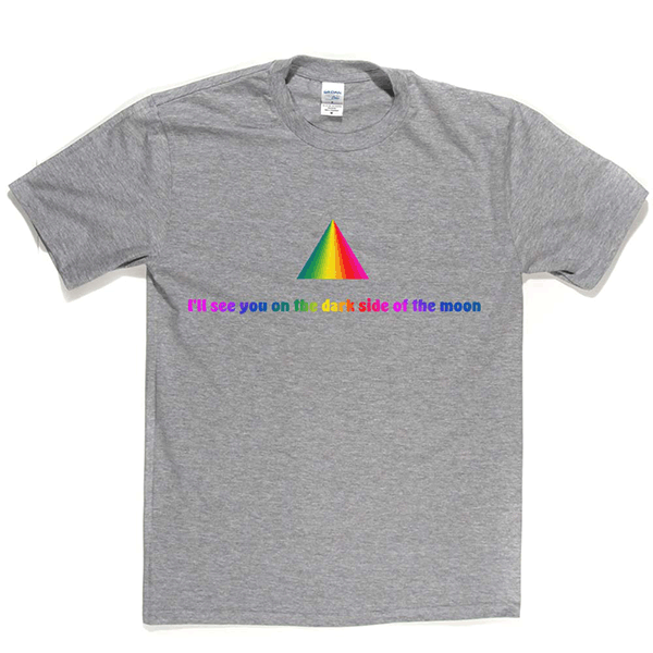 Dark Side Moon Rainbow T Shirt