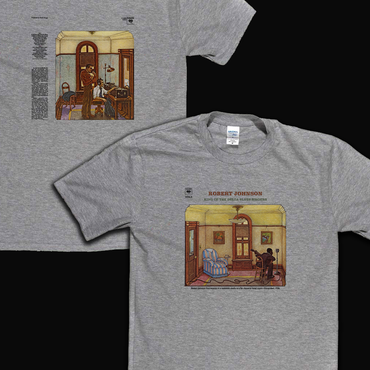 Robert Johnson King Of The Delta Blues Singers Front And Back T-Shirt