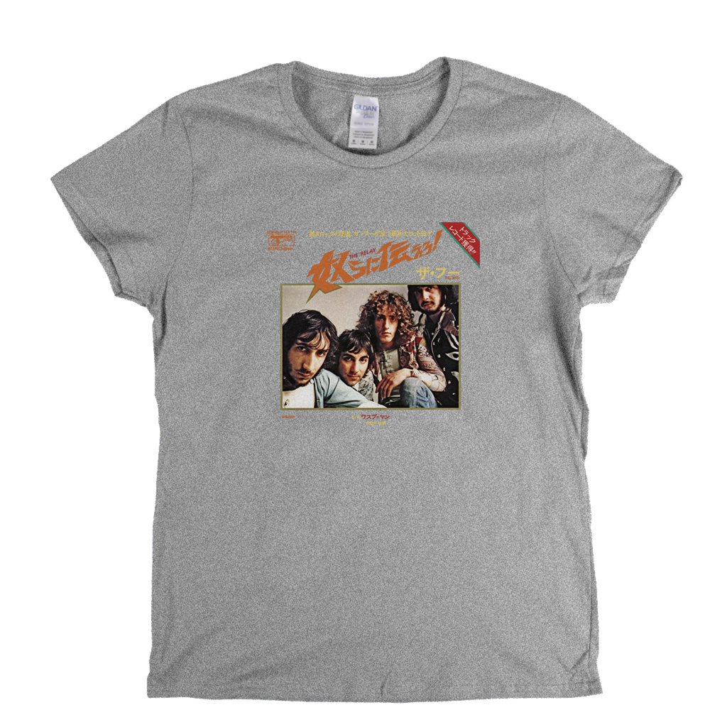 The Who The Relay Japanese Single Womens T-Shirt