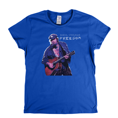 Neil Young Freedom Womens T-Shirt