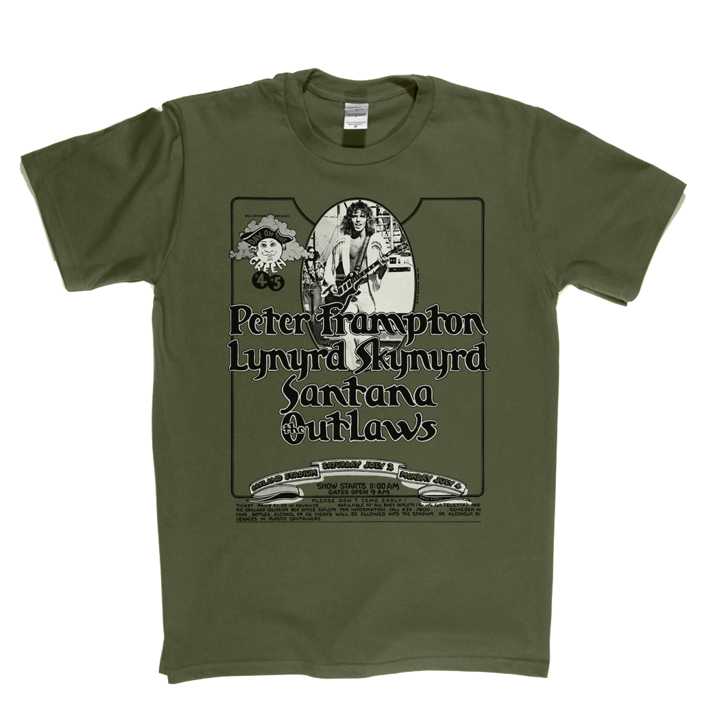 Peter Frampton Day On The Green Poster T-Shirt