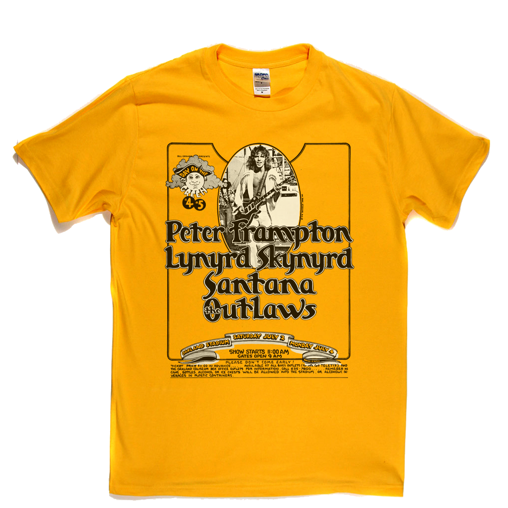 Peter Frampton Day On The Green Poster T-Shirt