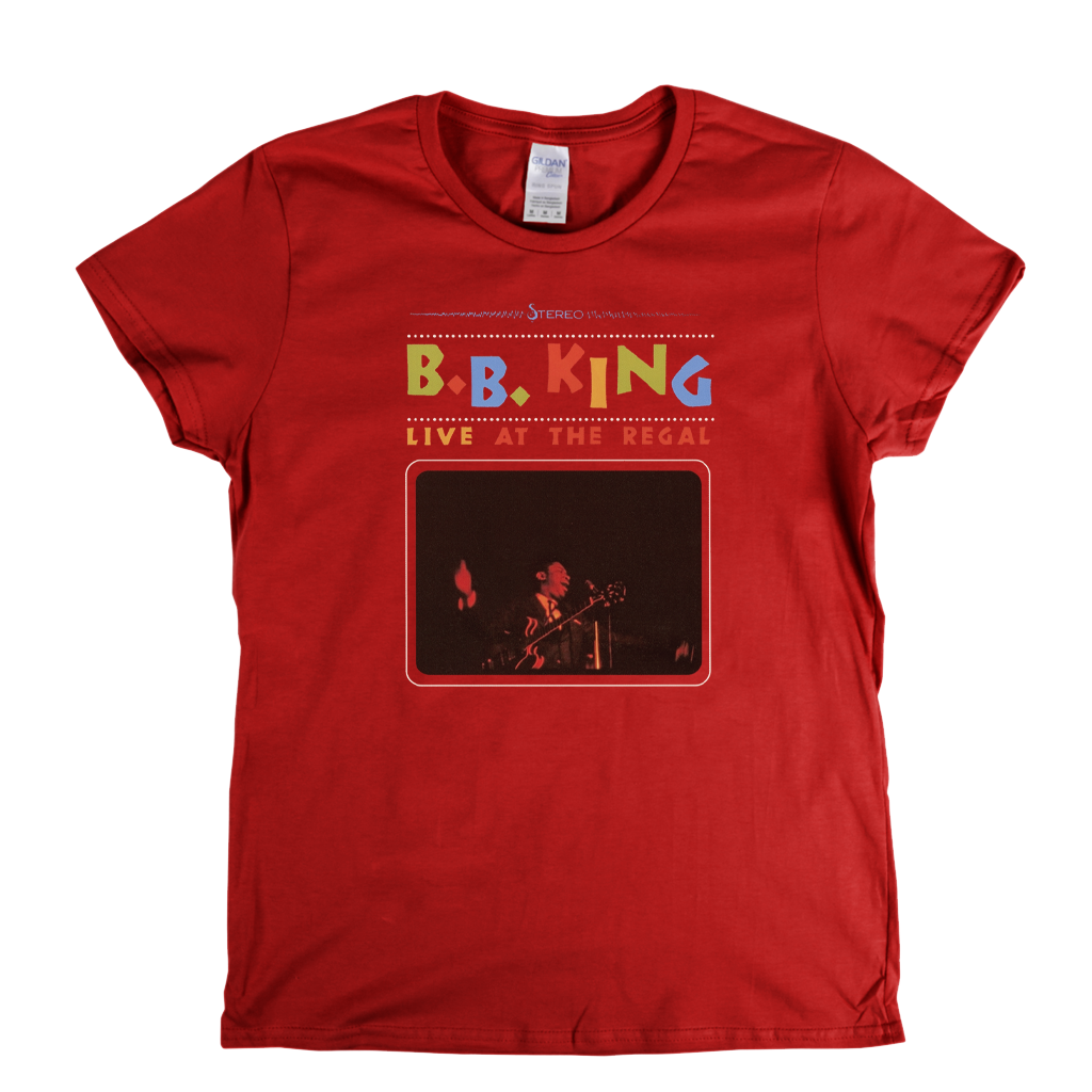 BB King Live At The Regal Womens T-Shirt