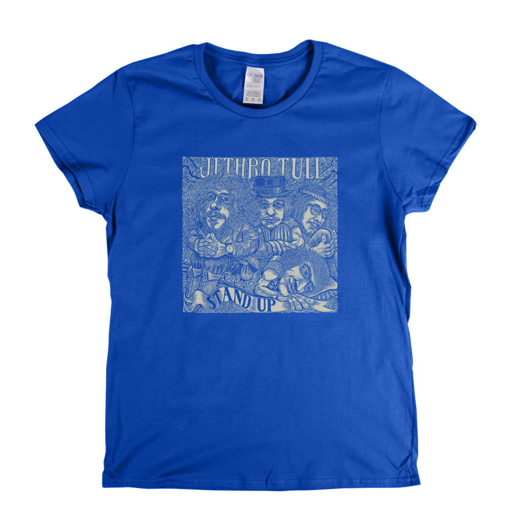 Jethro Tull Stand Up Womens T-Shirt