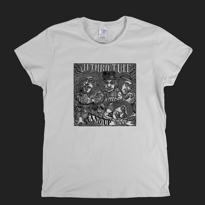 Jethro Tull Stand Up Womens T-Shirt