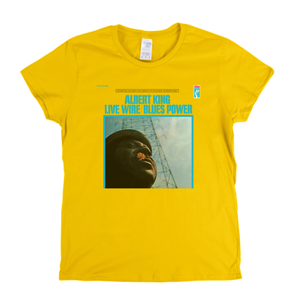 Albert King Live Wire Blues Power Womens T-Shirt